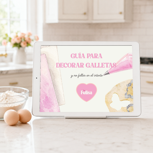 Guía digital para decorar galletas con amigas